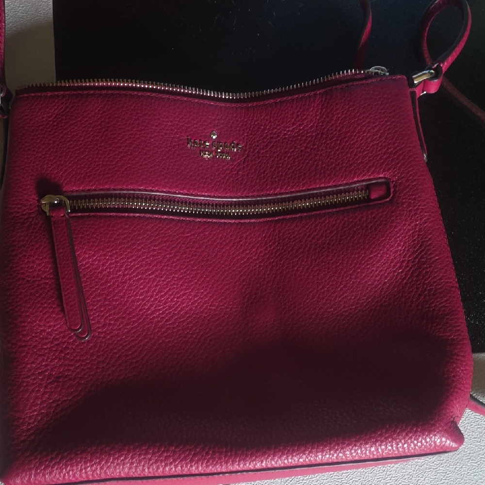Kate Spade Deep Red Crossbody Bag